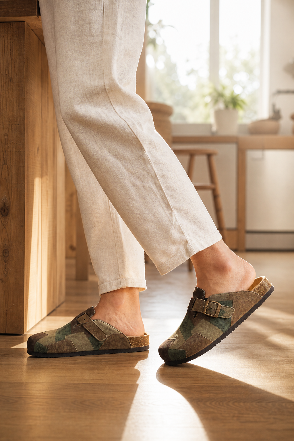 Cork Closed Toe Clogs - Unisex
