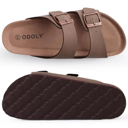 ArchWallk Cork Slippers Unisex Classic Suede - lifestyle photo