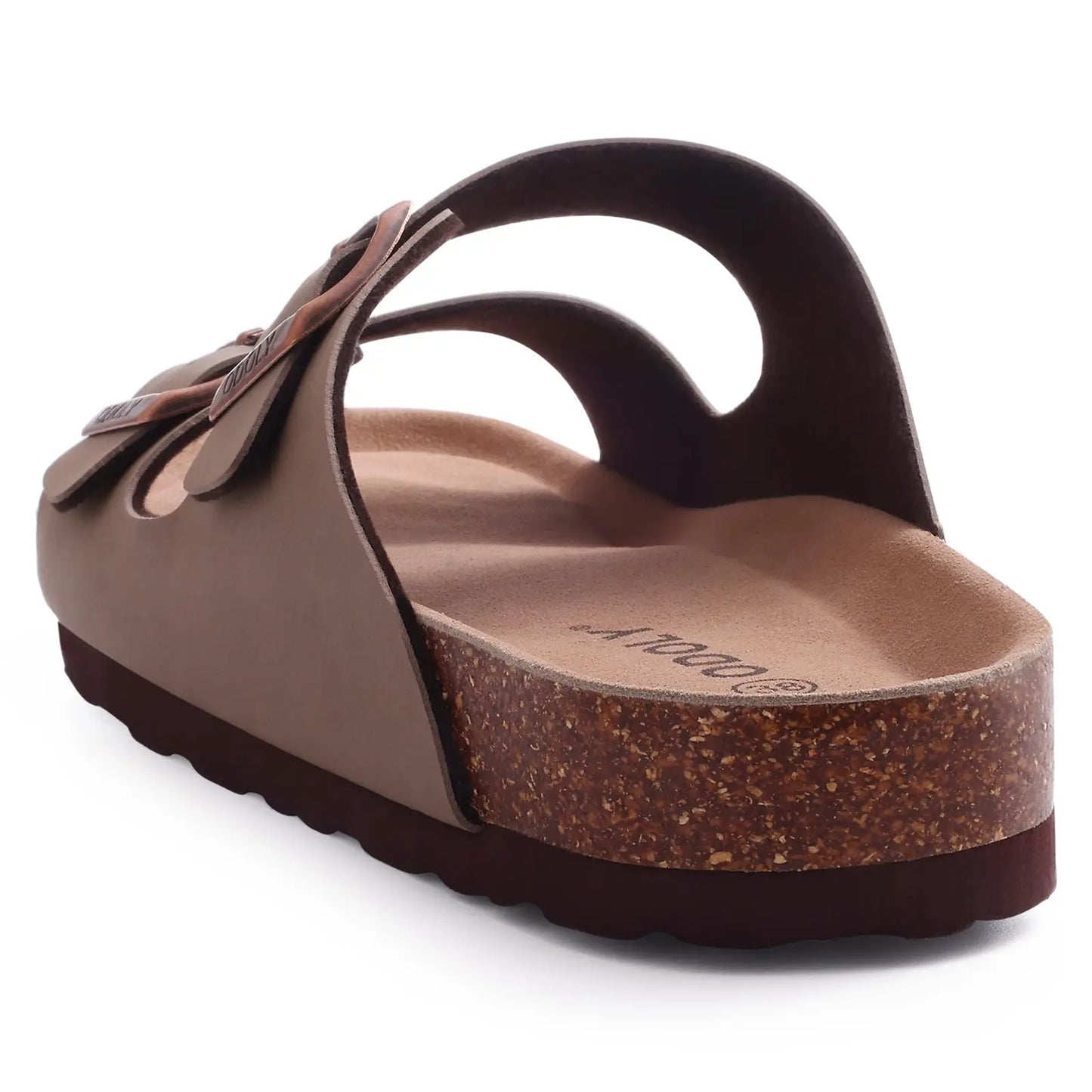 Cork Sole Slippers For Women Men Classic Suede Summer